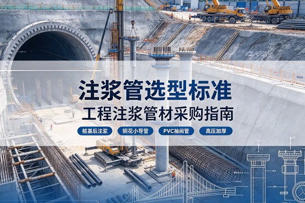 开福注浆管选型标准