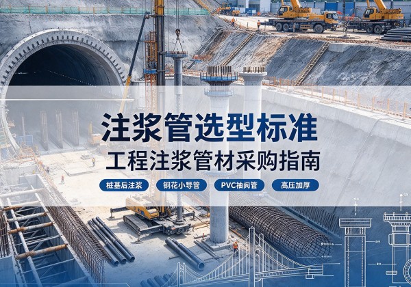 开福注浆管选型标准